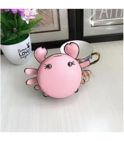 YoReAi New Fashion Woman Small Crab Coin Purse Girl Pendant Lipstick Bag Casual Student Clutch Card Holder Cute Trend Handbag