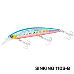 TSURINOYA 110S 110mm 37g Heavy Sinking Minnow Hard Artificial Plastic Sea Fishing Lure WIZARD Max 80m Ultra Long Casting Bait