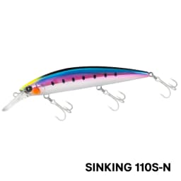 TSURINOYA 110S 110mm 37g Heavy Sinking Minnow Hard Artificial Plastic Sea Fishing Lure WIZARD Max 80m Ultra Long Casting Bait