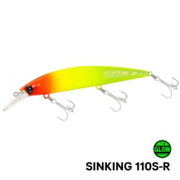 TSURINOYA 110S 110mm 37g Heavy Sinking Minnow Hard Artificial Plastic Sea Fishing Lure WIZARD Max 80m Ultra Long Casting Bait