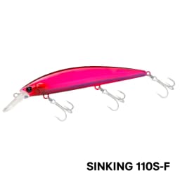 TSURINOYA 110S 110mm 37g Heavy Sinking Minnow Hard Artificial Plastic Sea Fishing Lure WIZARD Max 80m Ultra Long Casting Bait