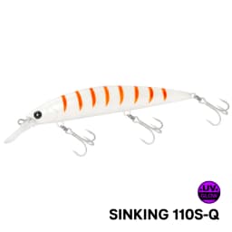 TSURINOYA 110S 110mm 37g Heavy Sinking Minnow Hard Artificial Plastic Sea Fishing Lure WIZARD Max 80m Ultra Long Casting Bait