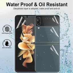 4IN1 For Samsung Galaxy Z Flip4 Flip3 5G Flip 4 3 ZFlip4 ZFlip3 Hydraulic Hydrogel Film Protective Screen Protector Cover