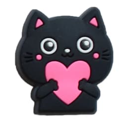 Sale 1Pcs Cute Cat Dog Shoe Charms for Crocs Accessories Charms Bracelet Wristband Decoration Adults Party Favor Gifts