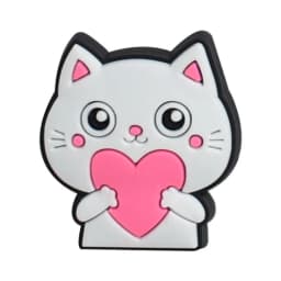 Sale 1Pcs Cute Cat Dog Shoe Charms for Crocs Accessories Charms Bracelet Wristband Decoration Adults Party Favor Gifts