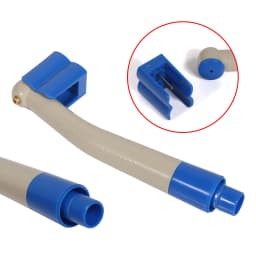 TOSI Dental Disposable High Speed Handpiece With Adpater Air Turbine Personal Use Blue Gray Quick Coupling 4holes