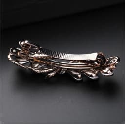 New Fashion Mother Hair Clip Women's Large Elegant Rhinestone Spring Clip Horsetail Clip Hair Trim Headwear Accessories