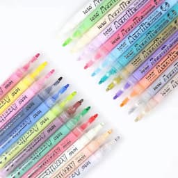 Acrylic Metal Painting Pen Multi-Function Beautiful Color Calligraphy Practice Special Pen for Students