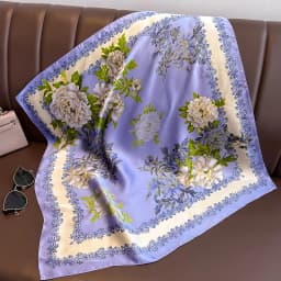 Print 70cm Silk Satin Headkerchief Women Luxury Design Neck Tie Scarf Female Hair Hand Wrist Foulard Shawl Hijab Bandana New