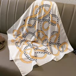 Print 70cm Silk Satin Headkerchief Women Luxury Design Neck Tie Scarf Female Hair Hand Wrist Foulard Shawl Hijab Bandana New