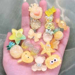 1-16PCS Resin Shoe Charms Fit Wristbands Pineapple Bear Star Bow Candy Hole Slipper Decoration Button Accessories Kid Party Gift