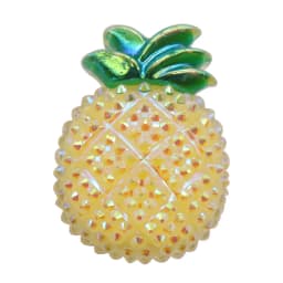 1-16PCS Resin Shoe Charms Fit Wristbands Pineapple Bear Star Bow Candy Hole Slipper Decoration Button Accessories Kid Party Gift