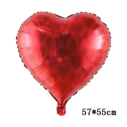 4Pcs Playing Cards Foil Balloon Casino Theme Helium Ballons Squares Peach Hearts Balloons Baby Shower Birthday Party Decoration
