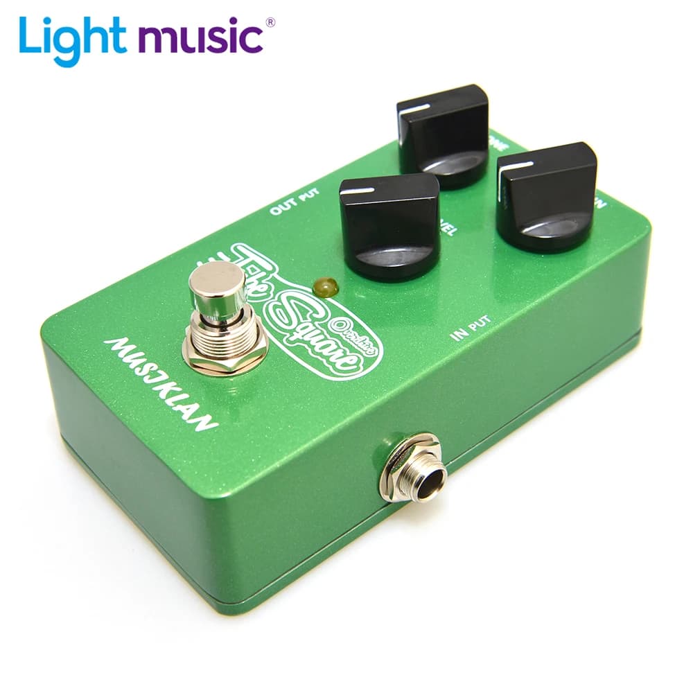 Electric Guitar Effect Pedal Tube Square Overdrive TS808 Vintage for Electric Guitar