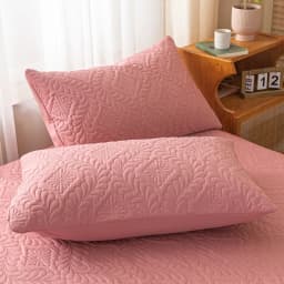 Bonenjoy 1 Pc Waterproof Quilted Pillowcase Solid Color Pillow Cover Case 48x74cm Pillowsham