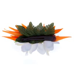 Artificial Silk Bird of Paradise Plumeria Hawaiian Foam Flower Hair Clip Decorative Hairpin Accessories for Women Girls KN-HC004