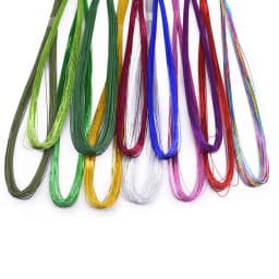 40Pcs/lot Stocking Flower Wire #22 #26 Commonly Used Iron Wire For DIY Nylon Flower Floral Wire Ronde Flower Material Accessory