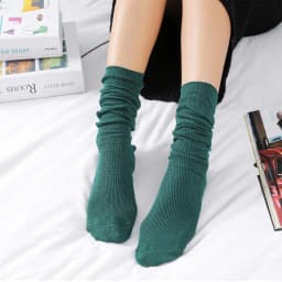 Colorful School Girls Loose Long Socks Women Cotton Knitting Crew Socks Woman Socks Japanese Fashion Casual Colllege Style 1Pair
