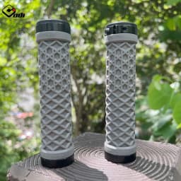 ODI Van Bicycle Handlebar Grips Silicone Lock-On Anti-slip Shock Absorption MTB Double Lock Ring for BMX Folding Bike Parts