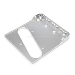 Guitar Bridge Plate Chrome Gold with logo Vintage For Tele Guitar