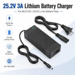 25.2V 3A 5A Battery Charger Massage Gun Tool Charge for D008 Pro F8 Pro M500 TT8 MM8 K30 MT66