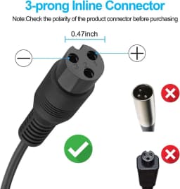 Charger for Razor Mx350 Motorcycle Dirt Replacement Razor E300 E200 E175 E100, Dirt Quad 4 Wheeler, Pocket Mod, Sports Mode