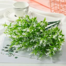 Artificial Flowers Cheap Plastic Lavender Fake Plants Grass Wedding Home Garden Decoration DIY Photography Props Indoor Bonsai