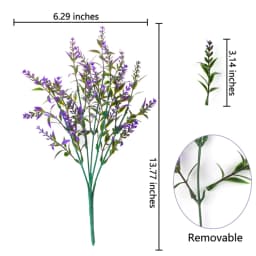 Artificial Flowers Cheap Plastic Lavender Fake Plants Grass Wedding Home Garden Decoration DIY Photography Props Indoor Bonsai