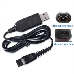 New Electric Shaver USB Power Charger Travel Portable 15V 1m Shaving Machine USB Charging Cable For Philips HQ8505