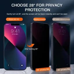 2-5pcs Full Cover Anti-Spy Screen Protector For iPhone 11 12 13 PRO MAX Privacy Glass For iPhone 14 Pro 8 Plus XS Max XR Tempere