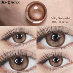 Bio-essence Contact Lenses for Eyes with Degree 1 Pair Big Eye Lenses Brown Lenses Fog Pearl Lens Korean Lenses Natural Lenses