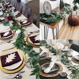 200cm Fake Eucalyptus Rattan Artificial Plants Vine Green Willow Leaf Silk Ivy Wall Hanging Garland For Home Wedding Party Decor