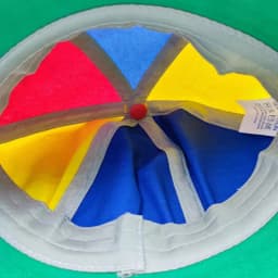 20 Colors Funny Propeller Rainbow Helicopter Baseball Cap Size S&L Unisex Kids Teens Small Heads Top Hat for Men Women