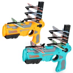 Airplane Launcher Toys Catapult Plane Gun Toy Children Plane Catapult Gun Shooting Game Kids Outdoor Sport Shooting Toys Gift