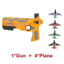 Airplane Launcher Toys Catapult Plane Gun Toy Children Plane Catapult Gun Shooting Game Kids Outdoor Sport Shooting Toys Gift