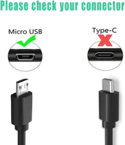 5V 2A adapter and MICRO usb  cable 1m  Charger for JBL Charge 3, 2, Flip 4, 3, 2, Pulse 3, 2, Pulse, GO, Clip Plus, Clip,