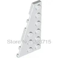 *Left Plate 3X6 W Angle* 54384 20pcsDIY enlighten block bricks,Compatible With Other Assembles Particles