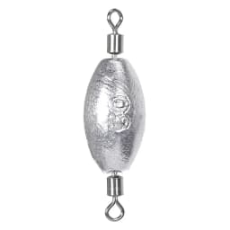 Lead Sinker With Fishing Swivel 10g/20g/25g/30g/40g/50g/60g/70g/80g/100g Olive Shaped Lead Weights Fishing Tackle Accessories