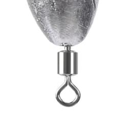 Lead Sinker With Fishing Swivel 10g/20g/25g/30g/40g/50g/60g/70g/80g/100g Olive Shaped Lead Weights Fishing Tackle Accessories
