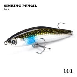 Hunthouse Pencil Fishing Lure Sinking Hard Bait 70mm/95mm Long Casting Stickbaits Trolling Wobbler Saltwater Seabass pike Tackle