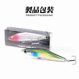 Hunthouse Pencil Fishing Lure Sinking Hard Bait 70mm/95mm Long Casting Stickbaits Trolling Wobbler Saltwater Seabass pike Tackle
