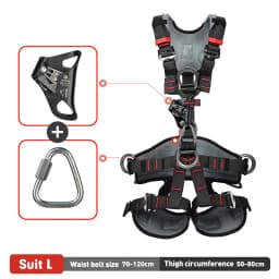 Outdoor Rock Climbing Harness Full Body Safety Belt Anti Fall Removable Gear Xinda Five-point Altitude Protection Equipment