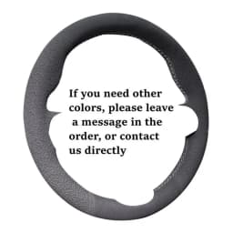 Car Steering Wheel Cover Non-slip Carbon Fiber Suede Braid For Honda Civic 10 2016-2021 CR-V CRV 2017-2021 Clarity 2018-2021
