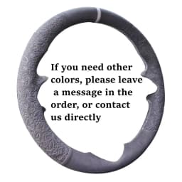 Car Steering Wheel Cover Non-slip Carbon Fiber Suede Braid For Honda Civic 10 2016-2021 CR-V CRV 2017-2021 Clarity 2018-2021