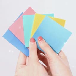 50 Sheets Waterproof Transparent Self Adhesive Memo Pads Sticky Bookmark See Through Posted It Office School Sticky Notes Marker