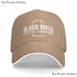 Black Coffee Rifles Hat Baseball Cap Vintage Washed Dyed Dad Hat Adjustable Hat