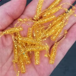 Fishing Soft Lures AJING Rockfish 20pcs/lot 0.3g 40mm Twin Tail Artificial Wobbler Ocean Rock Silicone Shad Worm Bait