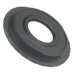 EYSDON Lens Mount Adapter C to EOS Converter Compatible with C-Mount CCTV/Cine Lenses on Canon EF-Mount Cameras
