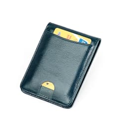 Anti RFID Genuine Leather Men‘s Wallet Mini Women Money Bag Credit Card Holder Small Purse For Male 4 Colors