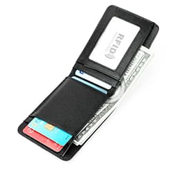 Anti RFID Genuine Leather Men‘s Wallet Mini Women Money Bag Credit Card Holder Small Purse For Male 4 Colors